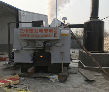 發(fā)往湖北宜昌0.5噸生物質蒸汽發(fā)生器